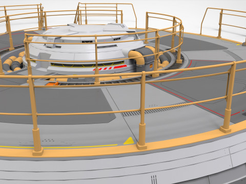 Sci fi props 6 Model 3D