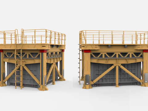 Sci fi props 6 Model 3D