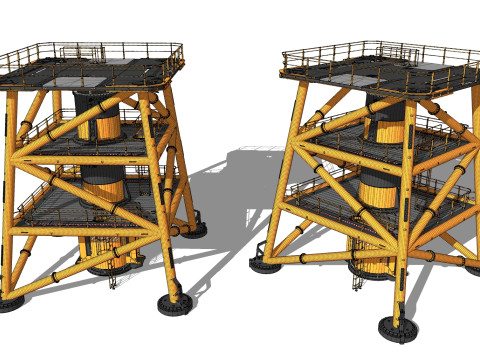 Sci fi props 6 Model 3D