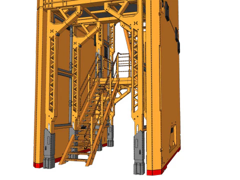 Sci fi tower 1 3D Model