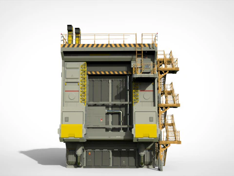 Sci-fi architecture 12 3D Model