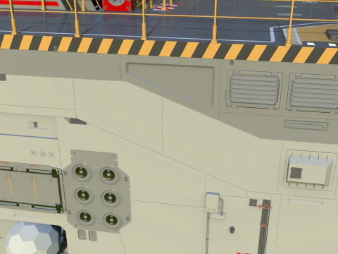 Sci-fi architecture 12 3D Model