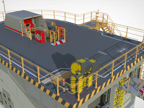 Sci-fi architecture 12 3D Model