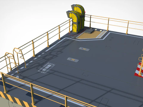 Sci-fi architecture 12 3D Model