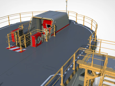 Sci-fi architecture 12 3D Model