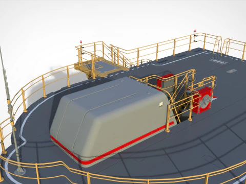 Sci-fi architecture 12 3D Model
