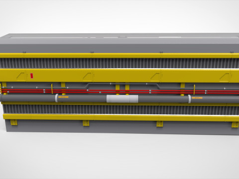 Sci-fi Architecture kitbash 51 3D Model