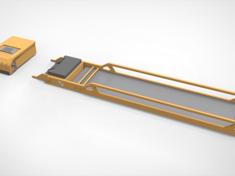 Sci-fi Architecture kitbash 51 3D Model