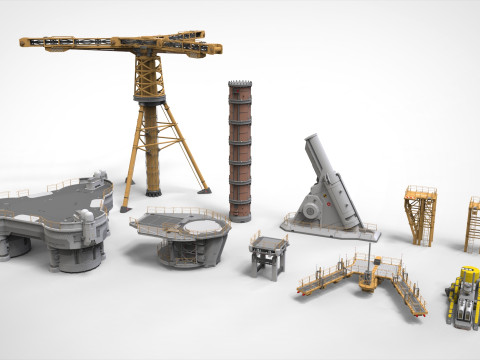 Sci fi props 7 3D Model