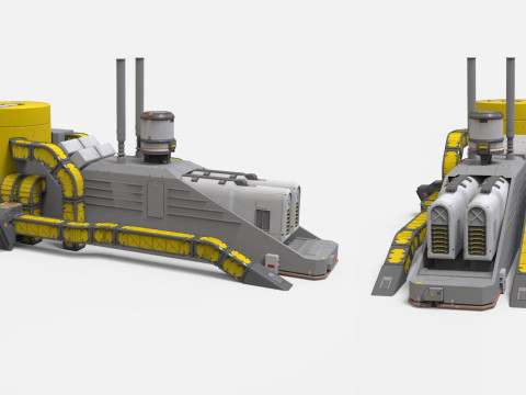 Sci fi props 7 3D Model
