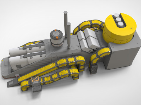 Sci fi props 7 3D Model