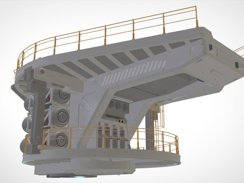 Sci fi props 7 3D Model