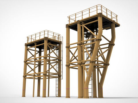 Sci fi props 7 3D Model