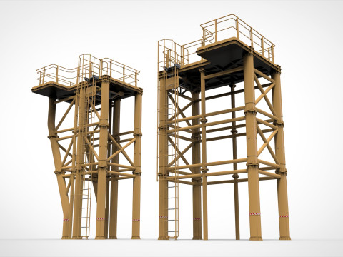 Sci fi props 7 3D Model
