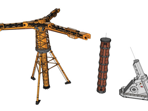 Sci fi props 7 3D Model