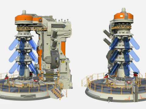 Science-Fiction-Inkubator 3D Modell