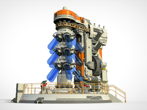 Sci-fi incubator Modelo 3D