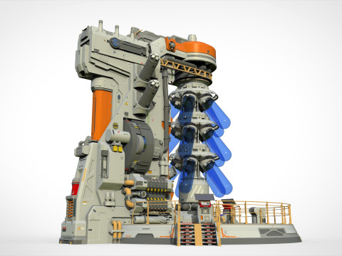 Sci-fi incubator Modelo 3D