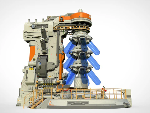 Sci-fi incubator 3D Model