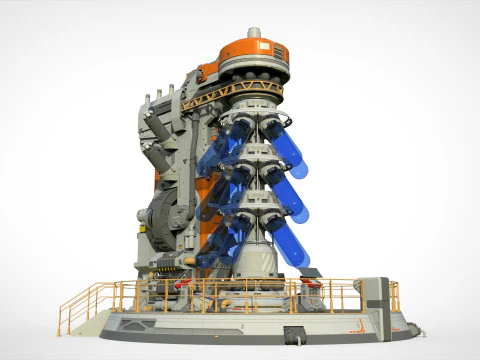 Sci-fi incubator 3D Model