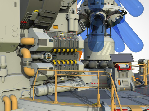 Sci-fi incubator Modelo 3D