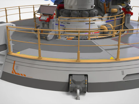 Sci-fi incubator 3D Model