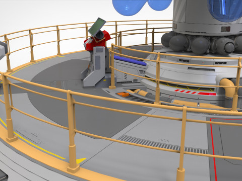 Sci-fi incubator Modelo 3D