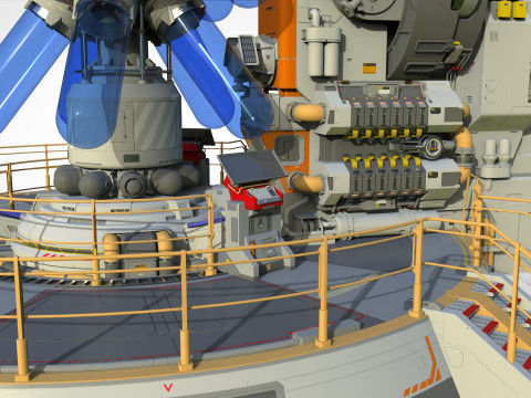 Sci-fi incubator Modelo 3D