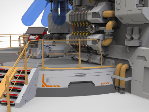 Sci-fi incubator Modelo 3D