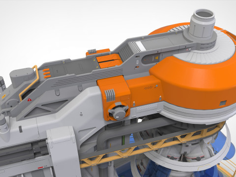 Sci-fi incubator Modelo 3D