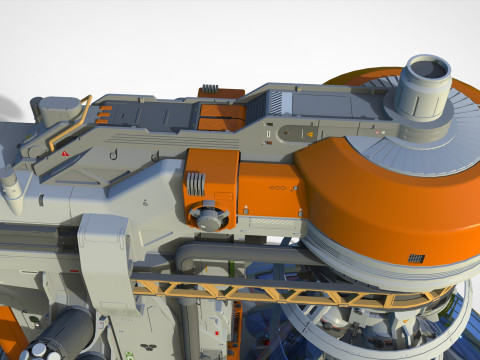 Sci-fi incubator Modelo 3D