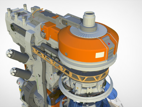Sci-fi incubator Modelo 3D