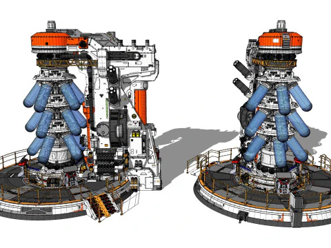 Sci-fi incubator 3D Model