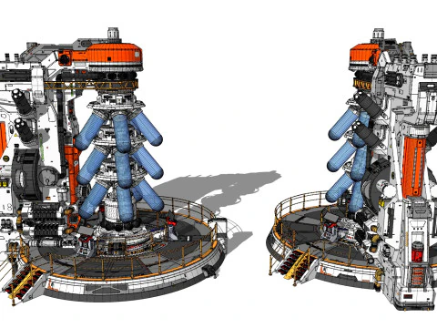 Sci-fi incubator 3D Model