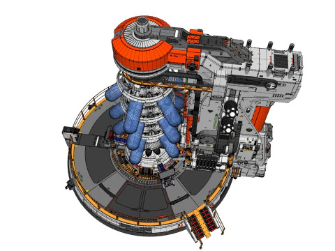 Sci-fi incubator 3D Model