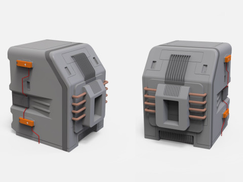 Sci-fi Architecture kitbash 52 Modelo 3D