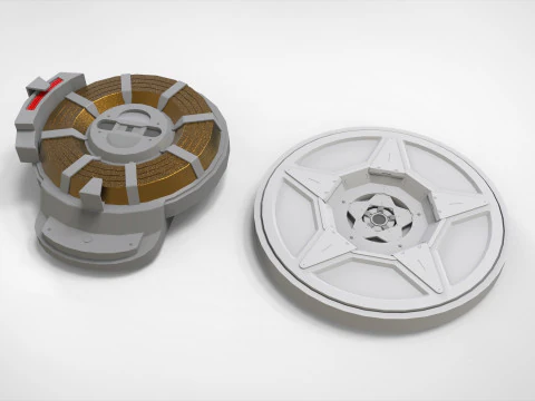 Kitbash de arquitetura de fic&ccedil;&atilde;o cient&iacute;fica 52 Modelo 3D