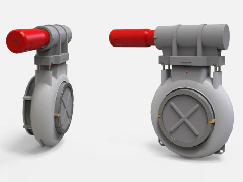 Kitbash de arquitetura de fic&ccedil;&atilde;o cient&iacute;fica 52 Modelo 3D