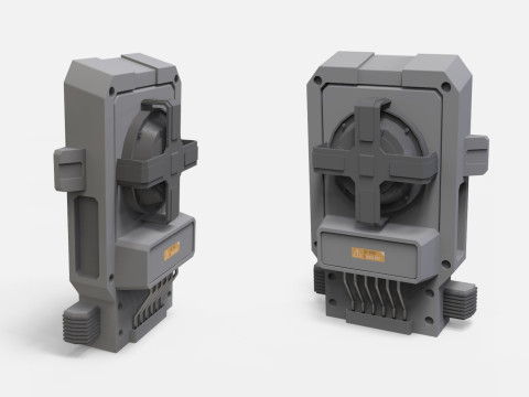 Sci-fi Architecture kitbash 52 Modelo 3D