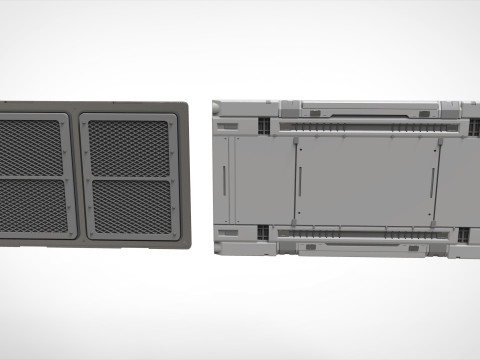 Sci-fi Architecture kitbash 52 Modelo 3D