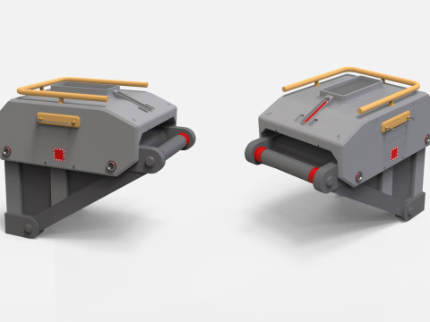 Sci-fi Architecture kitbash 52 Modelo 3D