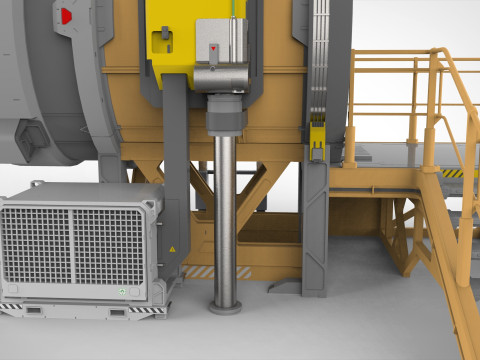 Sci fi door 25 Modelo 3D