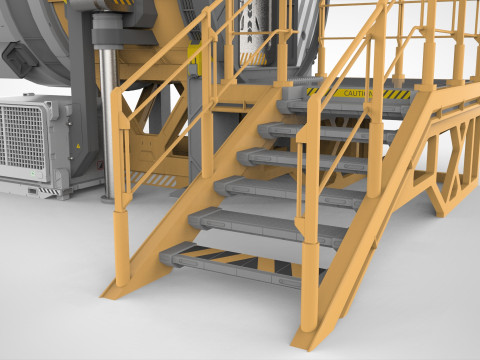 Sci fi door 25 Modelo 3D