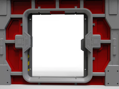 Sci fi door 26 3D Model
