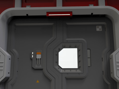 Sci fi door 26 3D Model