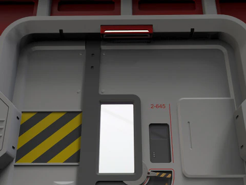 Sci fi door 26 3D Model