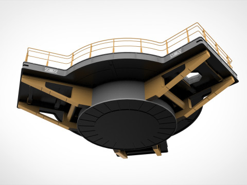 Sci-fi Architecture kitbash 53 Model 3D