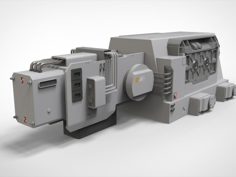 Sci-fi Architecture kitbash 53 Model 3D