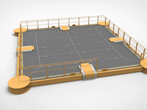 Sci-fi Architecture kitbash 53 3D Модель