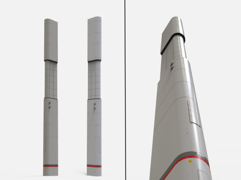 Sci-fi Architecture kitbash 53 Model 3D
